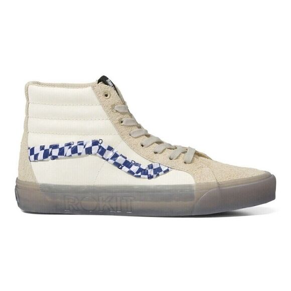 New Vans X Rokit Sk8-Hi 38 DX WS Translucent Sand Sneakers Limited-Edition M 8.5 - Picture 3 of 4